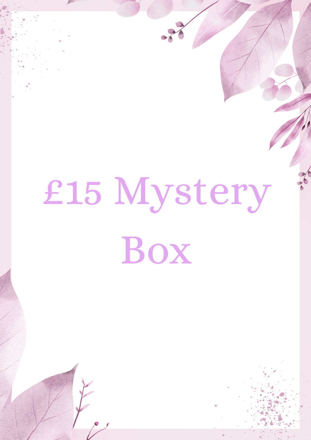 £15 Mystery Box
